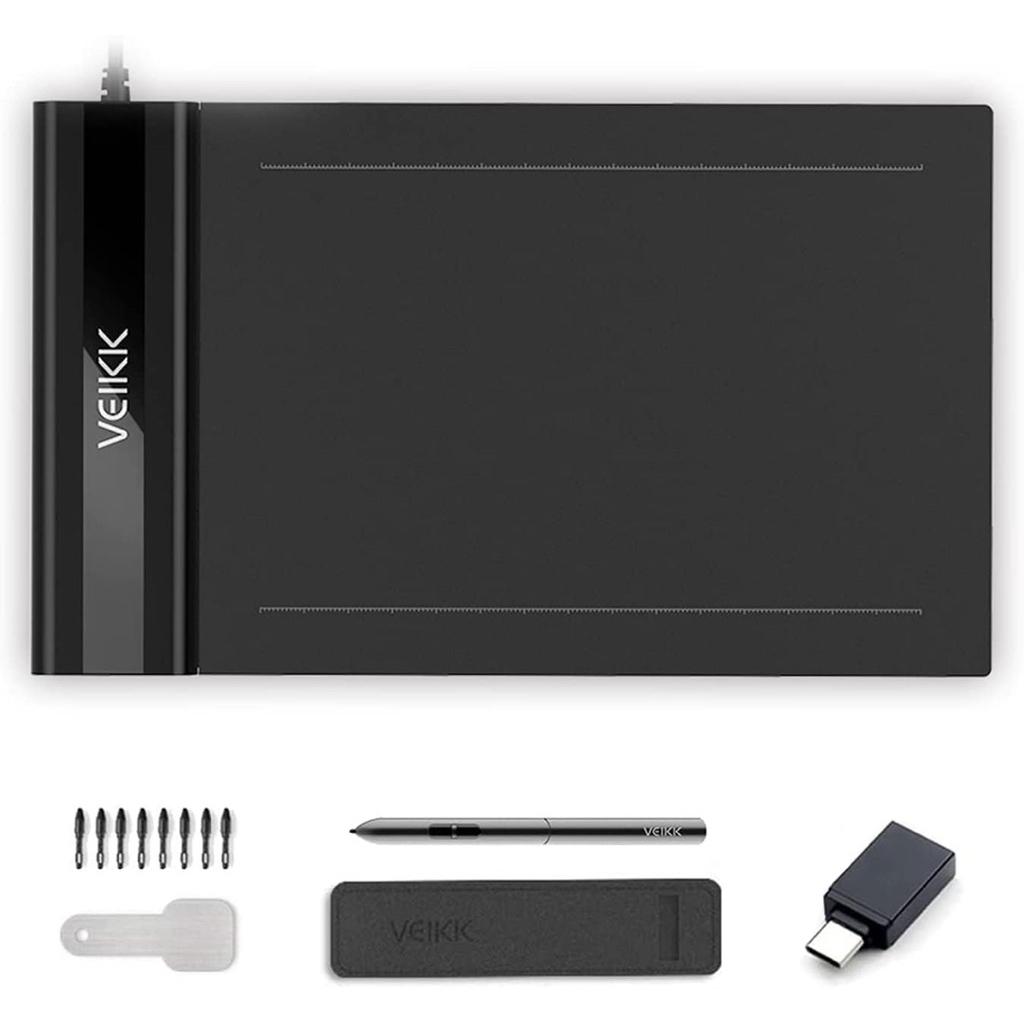 Jual VEIKK S640 Digital Graphics Tablet,drawing and writing tablet ...