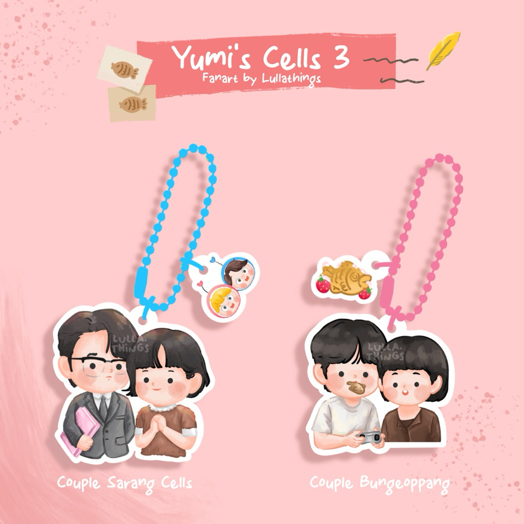Jual Yumi cell / Shin Soon Rok Go Woong Yoo Babi / Keychain Sticker ...