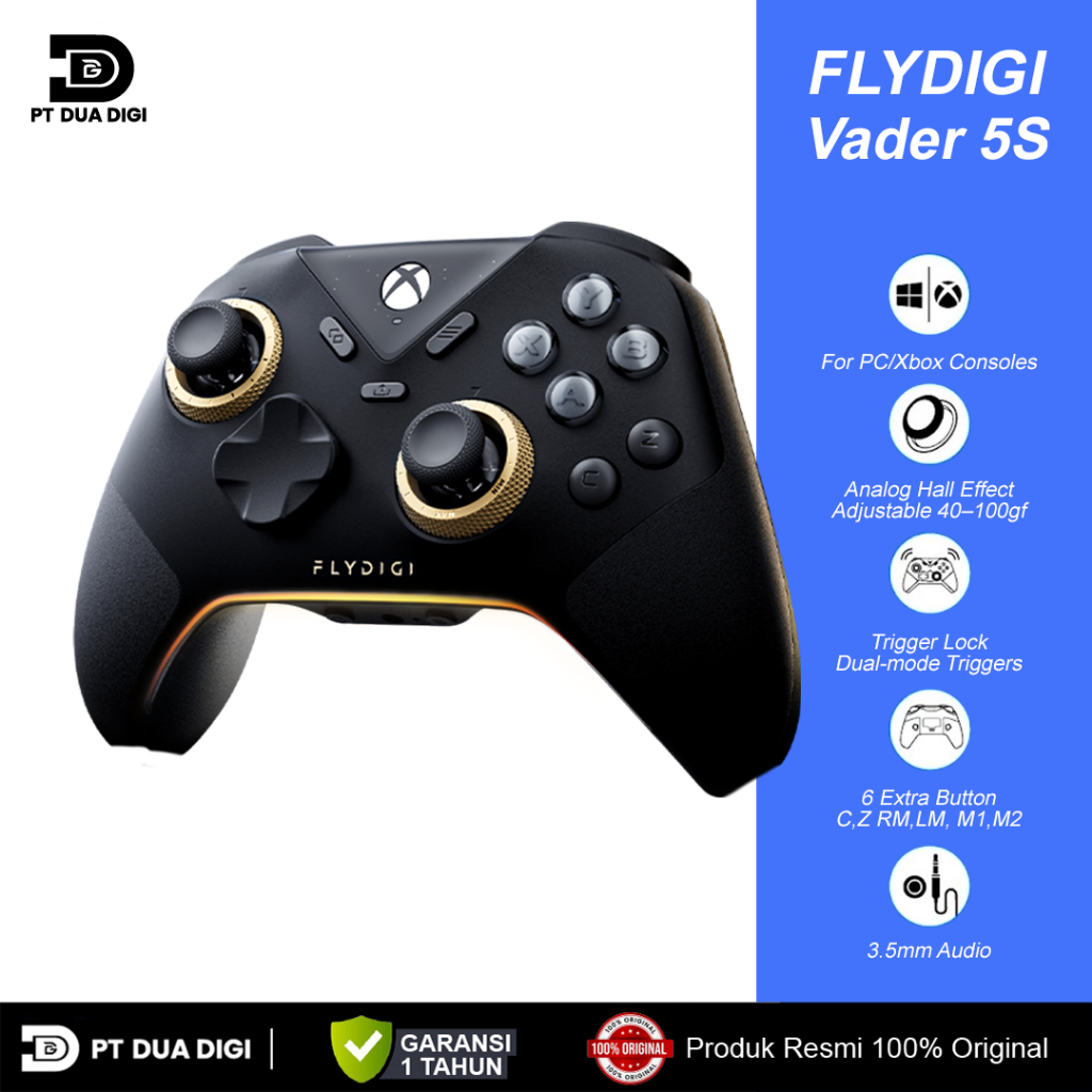 Jual FLYDIGI Vader 5S Gamepad Wired Controller Xbox Series X/S One PC ...