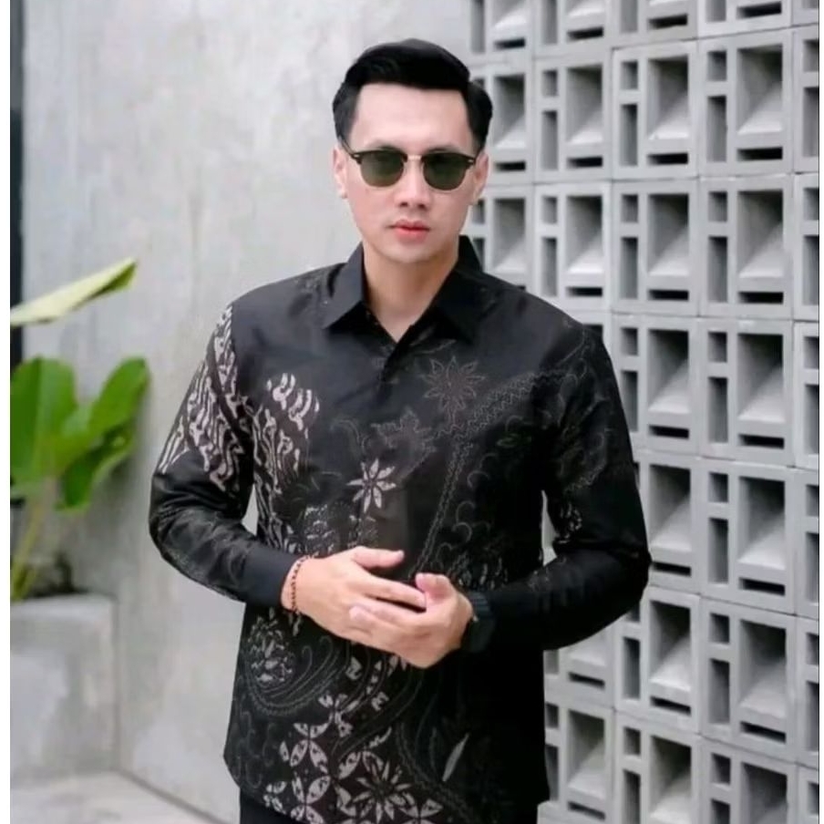 Batik Couple Motif Seling Hitam Atasan Batik 5
