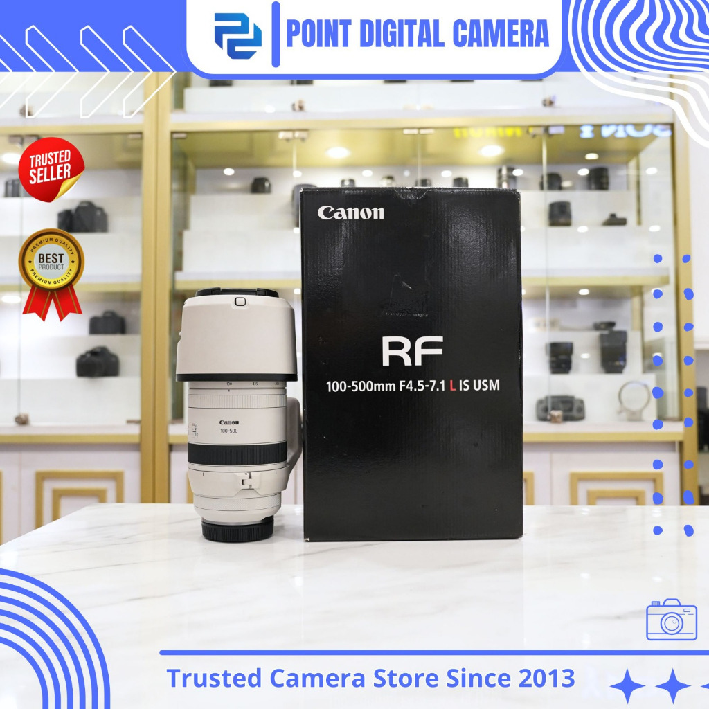 Jual Lensa Canon RF 100-500mm f4.5-7.1 L IS USM | Shopee Indonesia