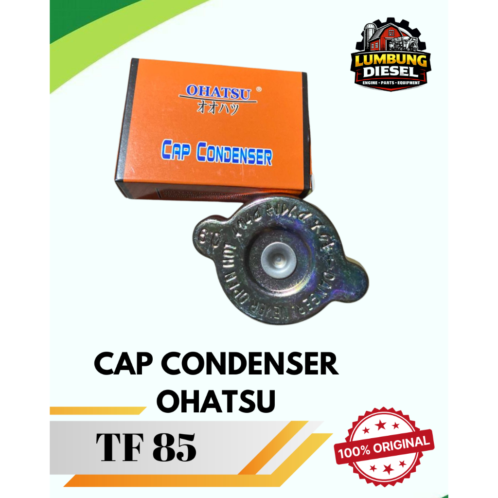 Jual Cap Condenser TF 85 OHATSU Original / Tutup Radiator Mesin Diesel ...
