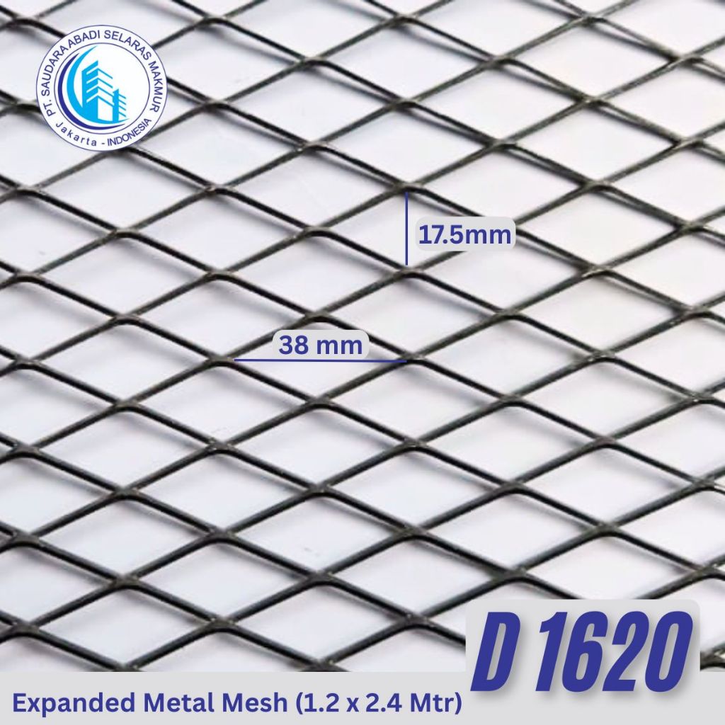 Jual Expanded Metal 1620 / Expanded Mesh D1620 Expanda Diamond Mesh ...