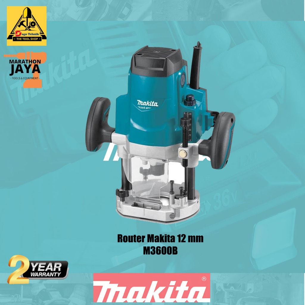 Makita M3600B Mesin Profil Kayu / Carpenter Router Machine besar