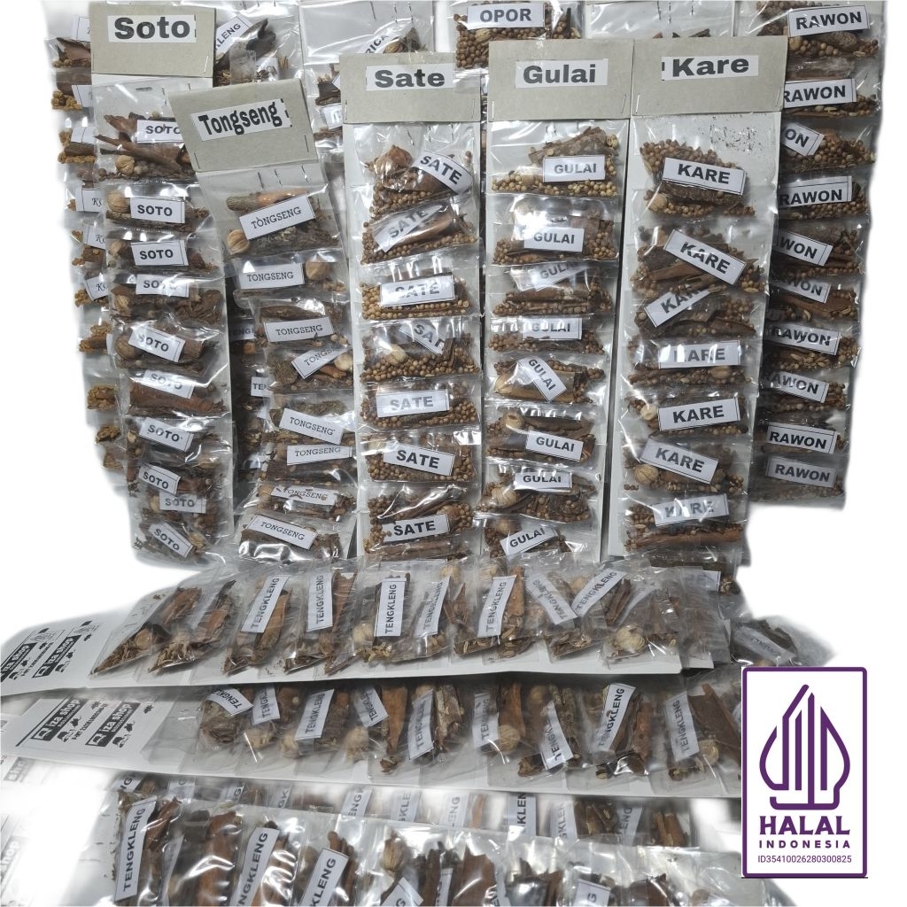 Jual Aneka Rempah Bumbu Dapur Rencengan isi 10pcs / Rica-Rica ...