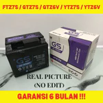 Aki Motor Full Kering GTZ7S 12V 7 Ah Vario 125 150 Beat ISS Satria FU