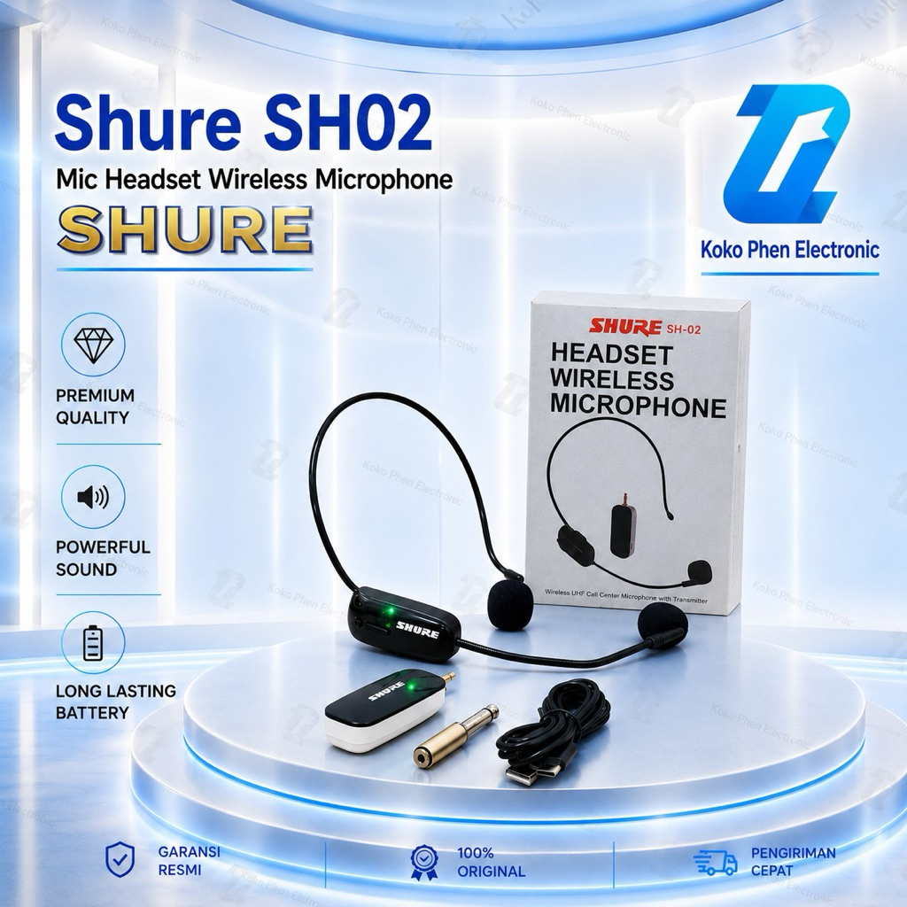 Jual MIC Bando SH-02 Wireless 2.4G Bando Rechargeable Speaker Amplifier ...