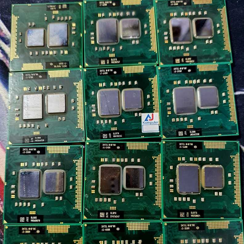Jual processor laptop p6200 core i3 core i5 core i7 generasi ke1 pga988 ...