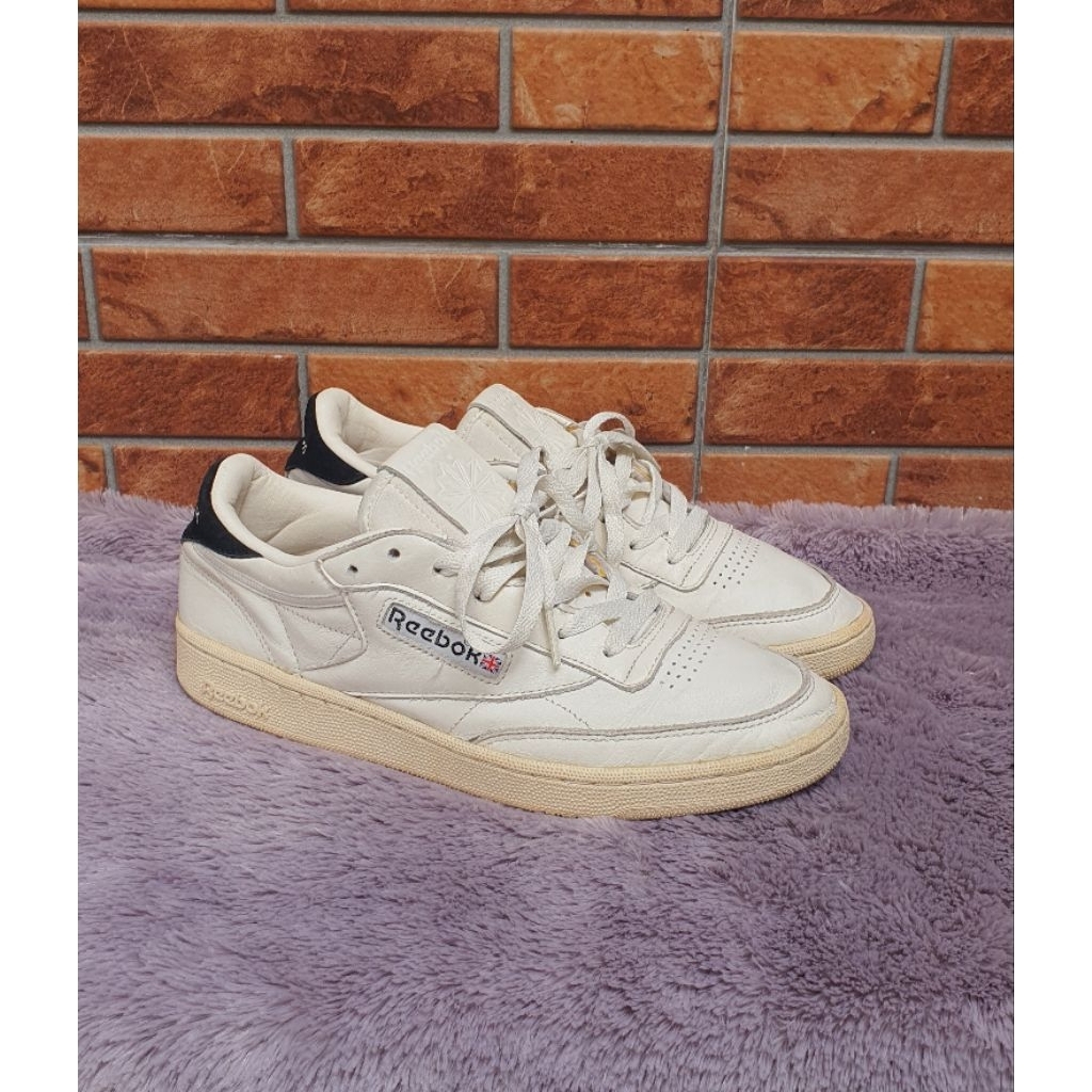 Jual Sepatu Reebok Club C 85 Vintage Sneaker Leather Size 41 42 ...