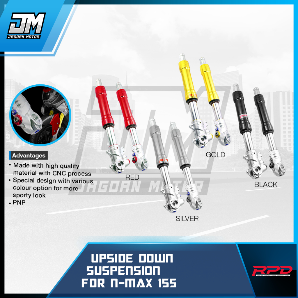 Jual SHOCK DEPAN UPSIDE DOWN RPD UNTUK NMAX | Shopee Indonesia