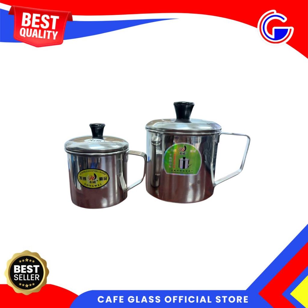 Mug Stainlees-YBS-019 MUG TUTUP SS-Stainlees Steel
