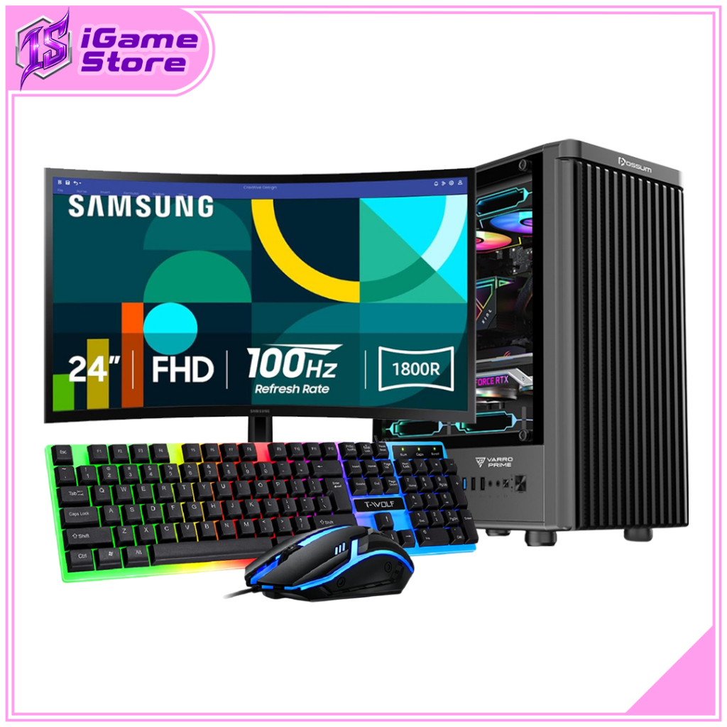 Jual Paket Lengkap Full SET PC GAMING RYZEN 5 5600 - RTX 3050 - Monitor ...