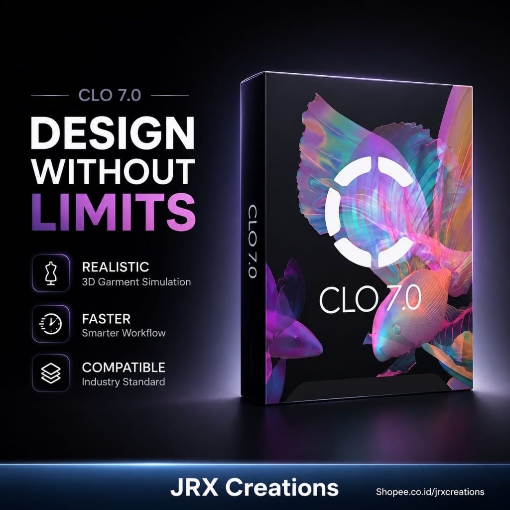 Jual CLO Standalone Versi 7.3.240 Paling TERBARU 3D Fashion - Aplikasi ...