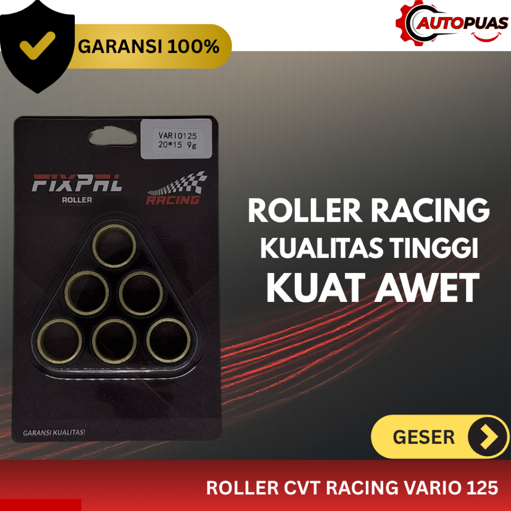 Jual Roller Racing Vario 125/150/160 Pcx Adv Genio Beat New/ Street K1A ...