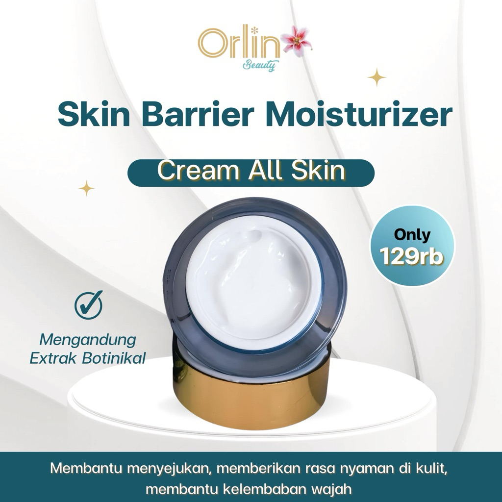 Jual Orlin Beauty Skin Barrier Repair Moisturizer Ceramide untuk Kulit ...