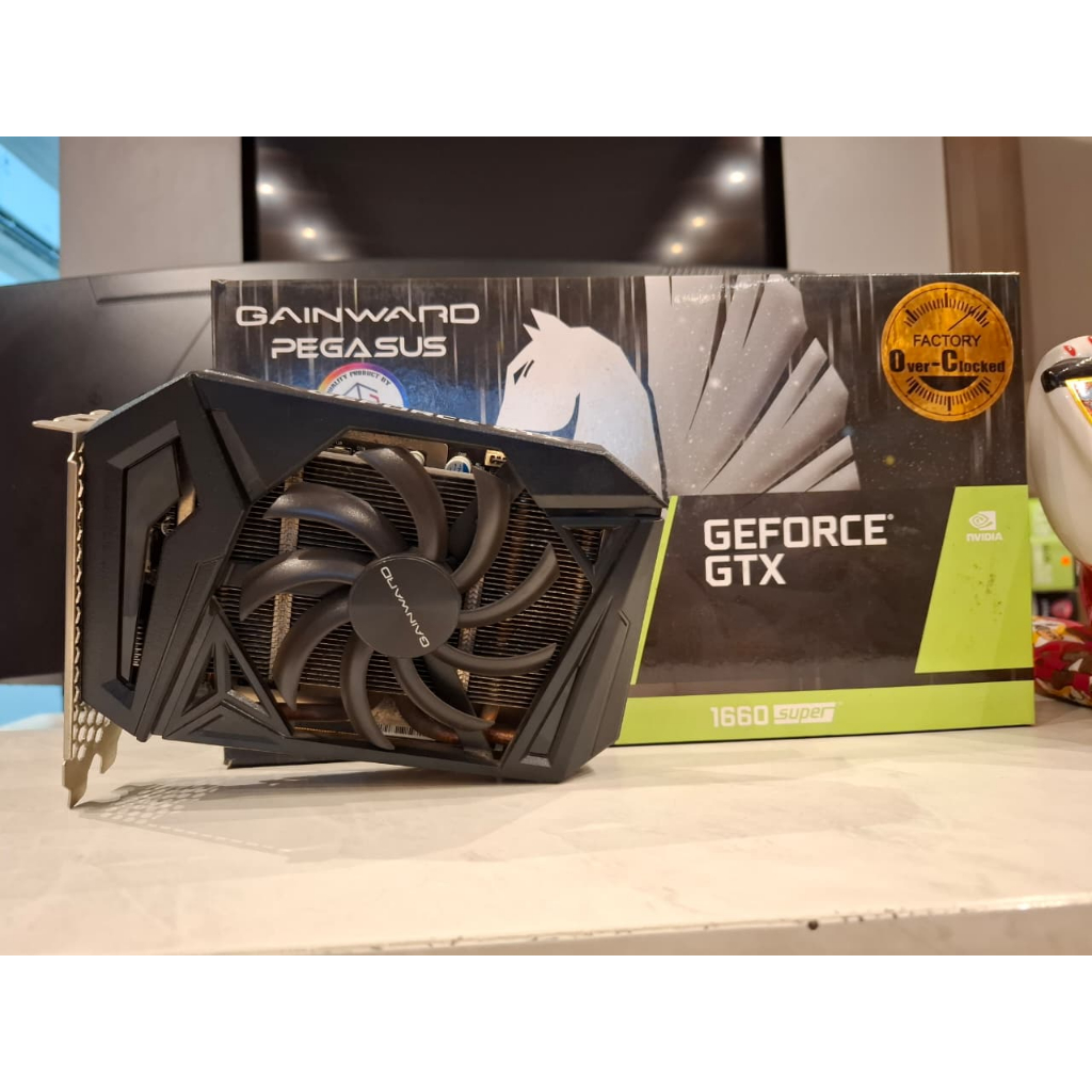 Jual VGA Gainward Pegasus GTX 1660 Super / GTX1660 Super 6GB GDDR6