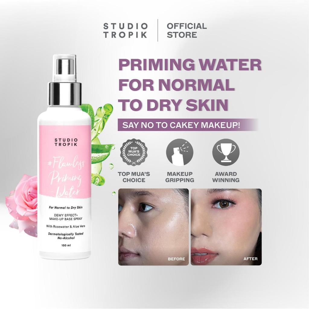 Jual AB - Studio Tropik Flawless Priming Water [30ml&150ml]/ Spray ...