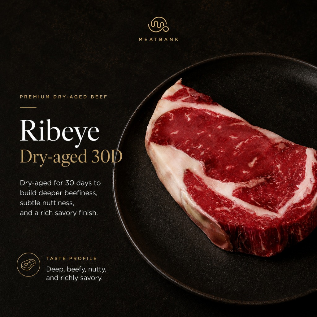 Jual MEATBANK DRY AGED RIBEYE MB3 Angus Beef Rib Eye Wagyu Steak MB 3 ...