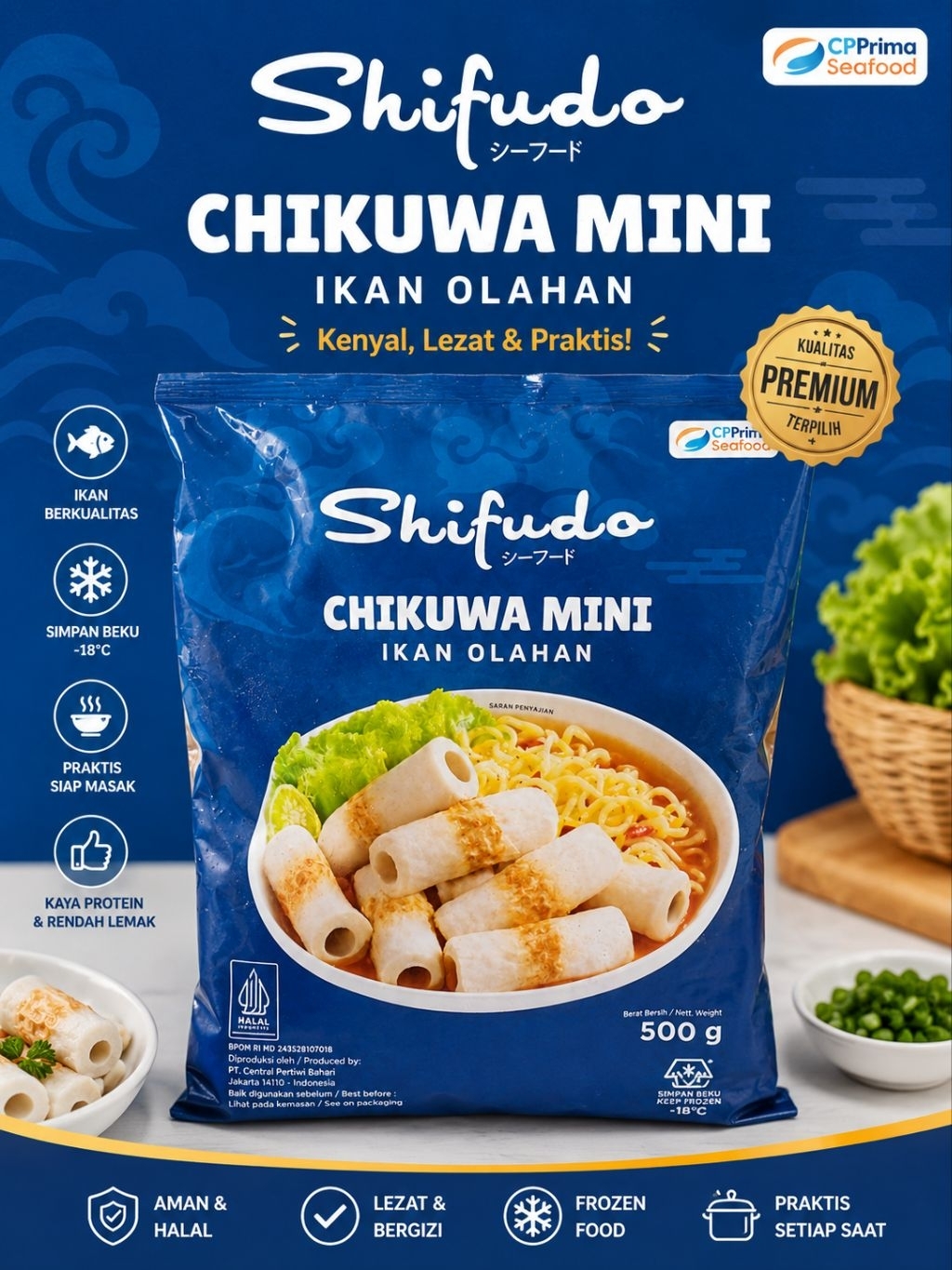 Jual Shifudo Chikuwa Mini 500gr | Chikuwa Mini | Chikuwa | Shifudo ...