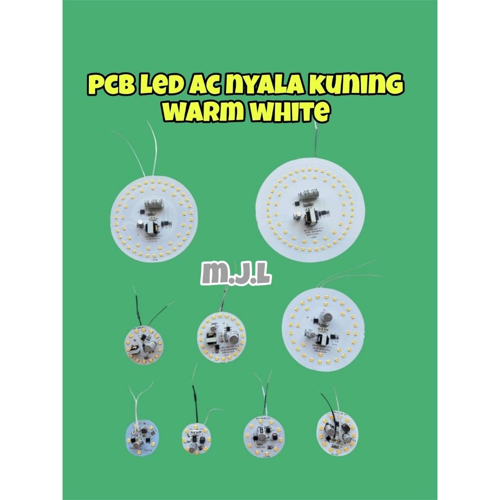 Jual PCB LAMPU LED AC KUNING (220V) NYALA KUNING | Shopee Indonesia