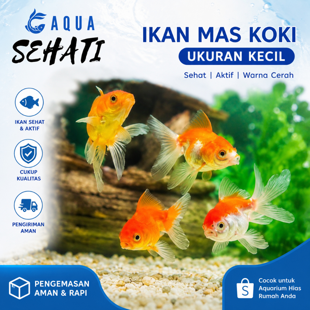 Jual Ikan Mas Koki Terlengkap & Harga Terbaru Juni 2026 | Shopee Indonesia