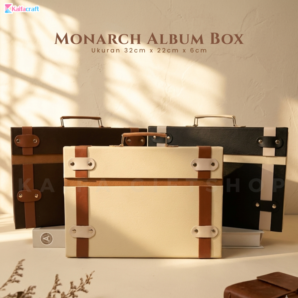 Jual BOX/KOPER KULIT ALBUM FOTO 30CM X 20CM | TEMPAT MENYIMPAN ALBUM ...
