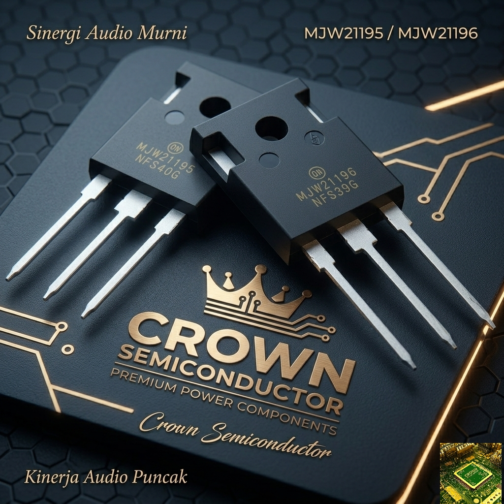 Jual MJW21195 MJW21196 TO-247 Original ONSEMI Transistor 250V 16A