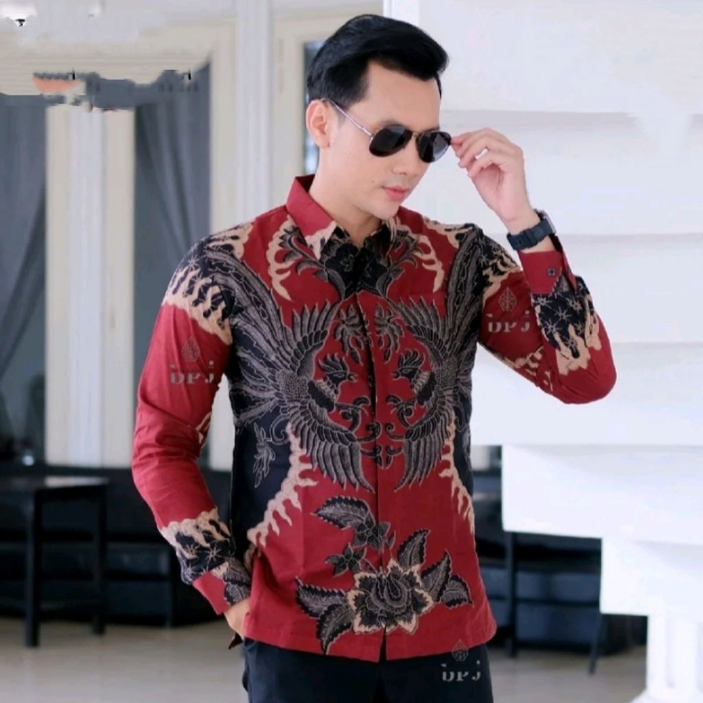Batik Couple Motif Adiwangsa Atasan Kemeja Slimfit 7