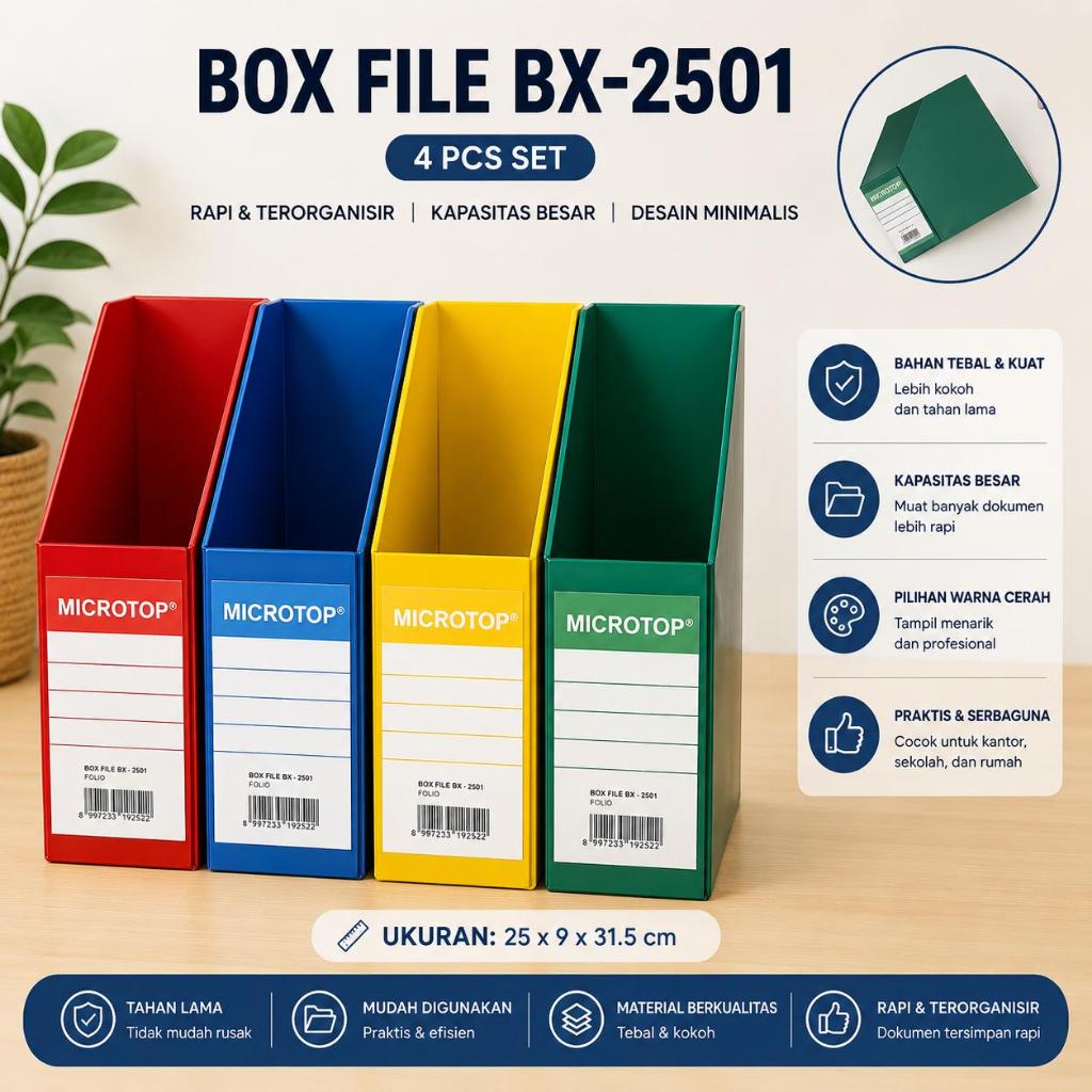 Jual Box File Plastik Terlengkap & Harga Terbaru Agustus 2026 | Shopee ...