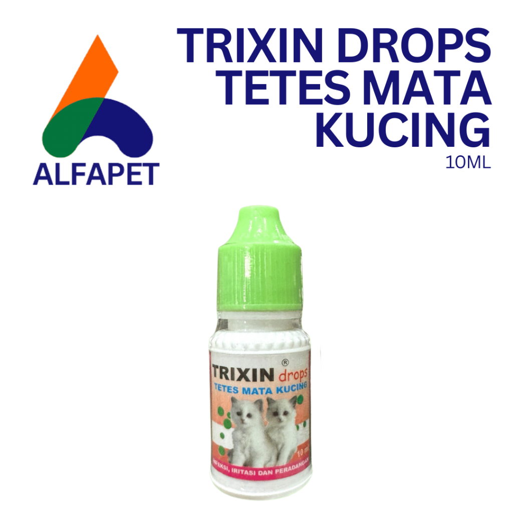 Jual Trixin cat drops tetes mata kucing anjing 10ml | Shopee Indonesia