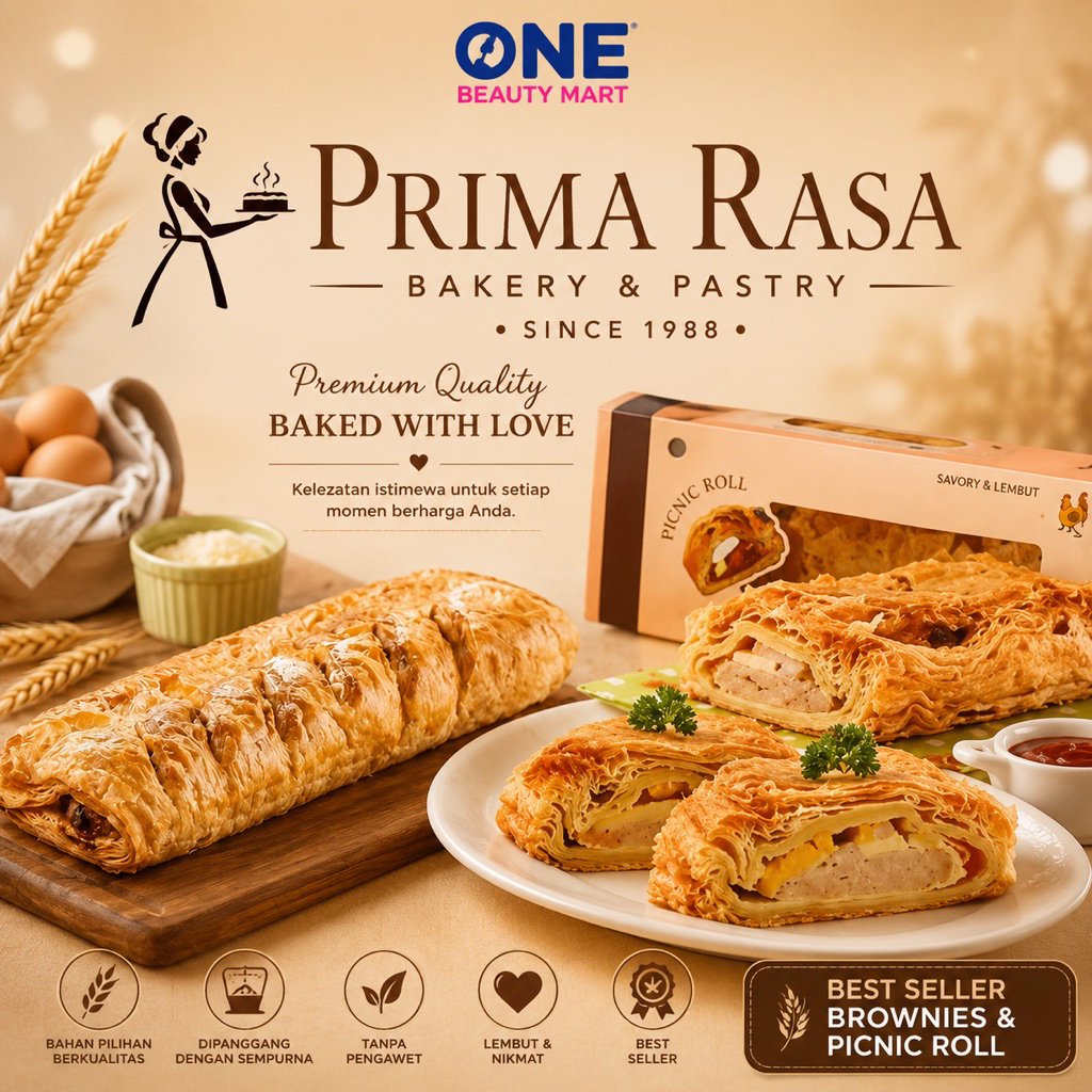 Jual PICNIC ROLL SAPI AYAM PRIMARASA BANDUNG | KUE PASTRY BAKERY ...
