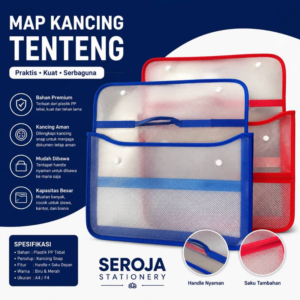 Map Plastik Resleting Zipper Bag tahan air & kuat | Shopee