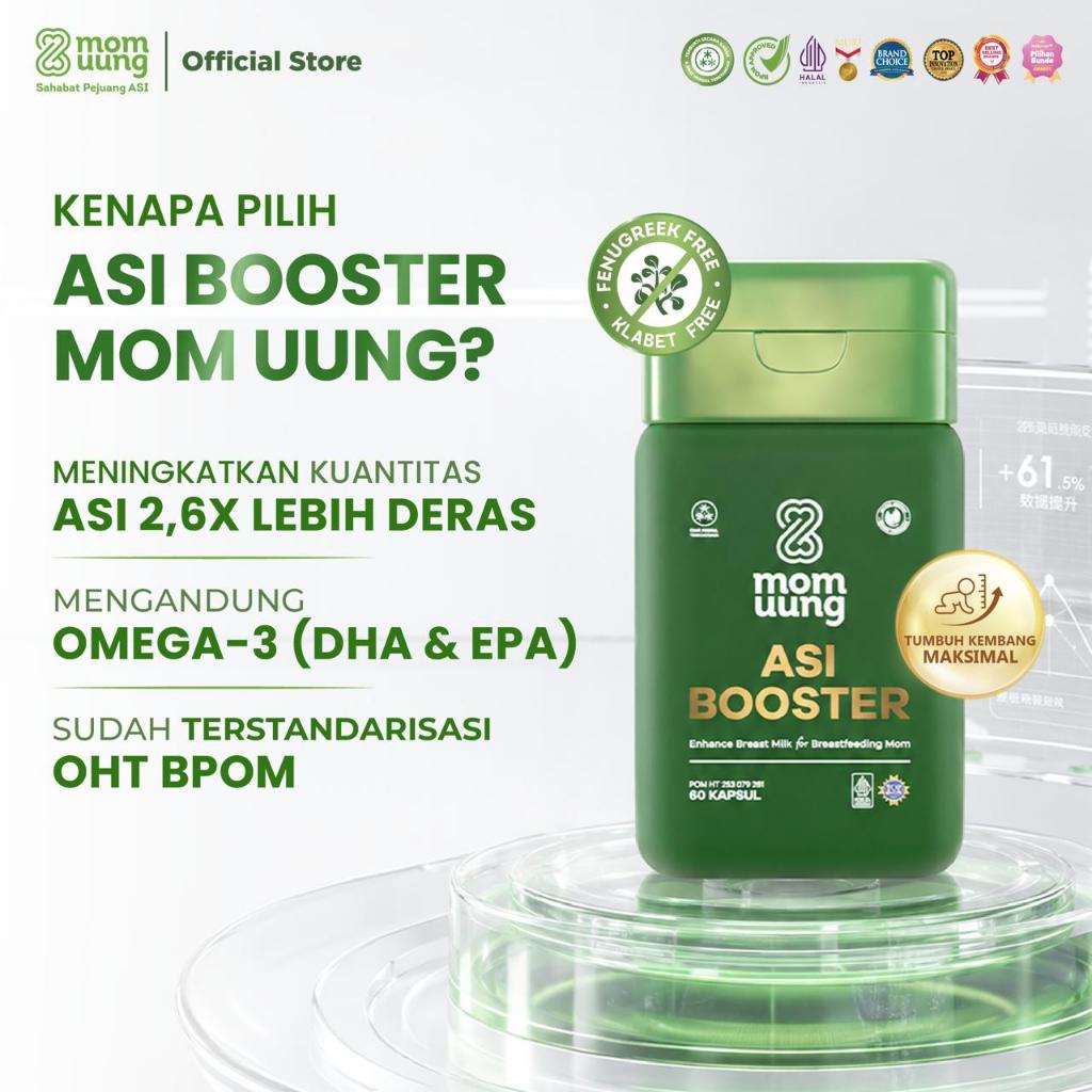 Jual Mom Uung Paket ASI 2,6x ASI Lebih Deras - ASI Booster 30 Kapsul ...