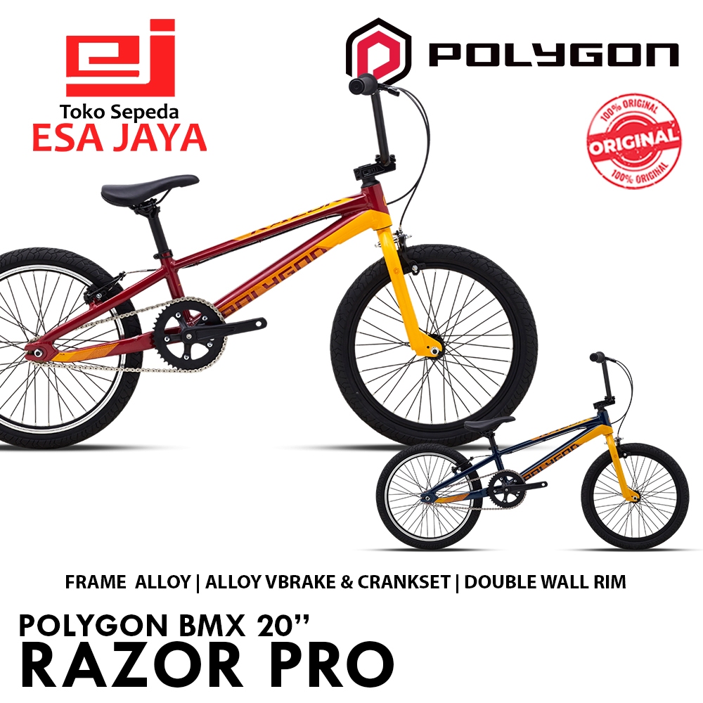 Jual Sepeda BMX 20 Inch Polygon Razor Pro - BMX 20