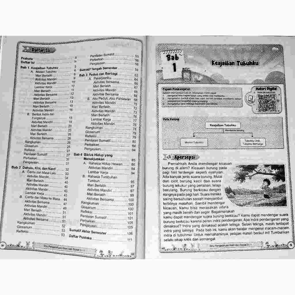 Jual LKS IPAS IPA & IPS KURIKULUM MERDEKA SD/ MI KELAS 3 SEMESTER 1 ...