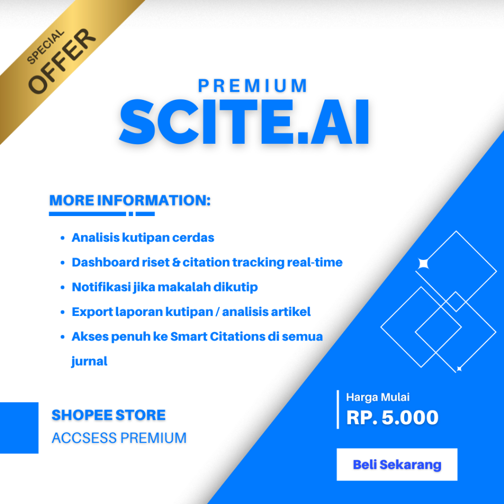 Scite AI Premium 7 Hari Akses Smart Citations Dan Asisten AI