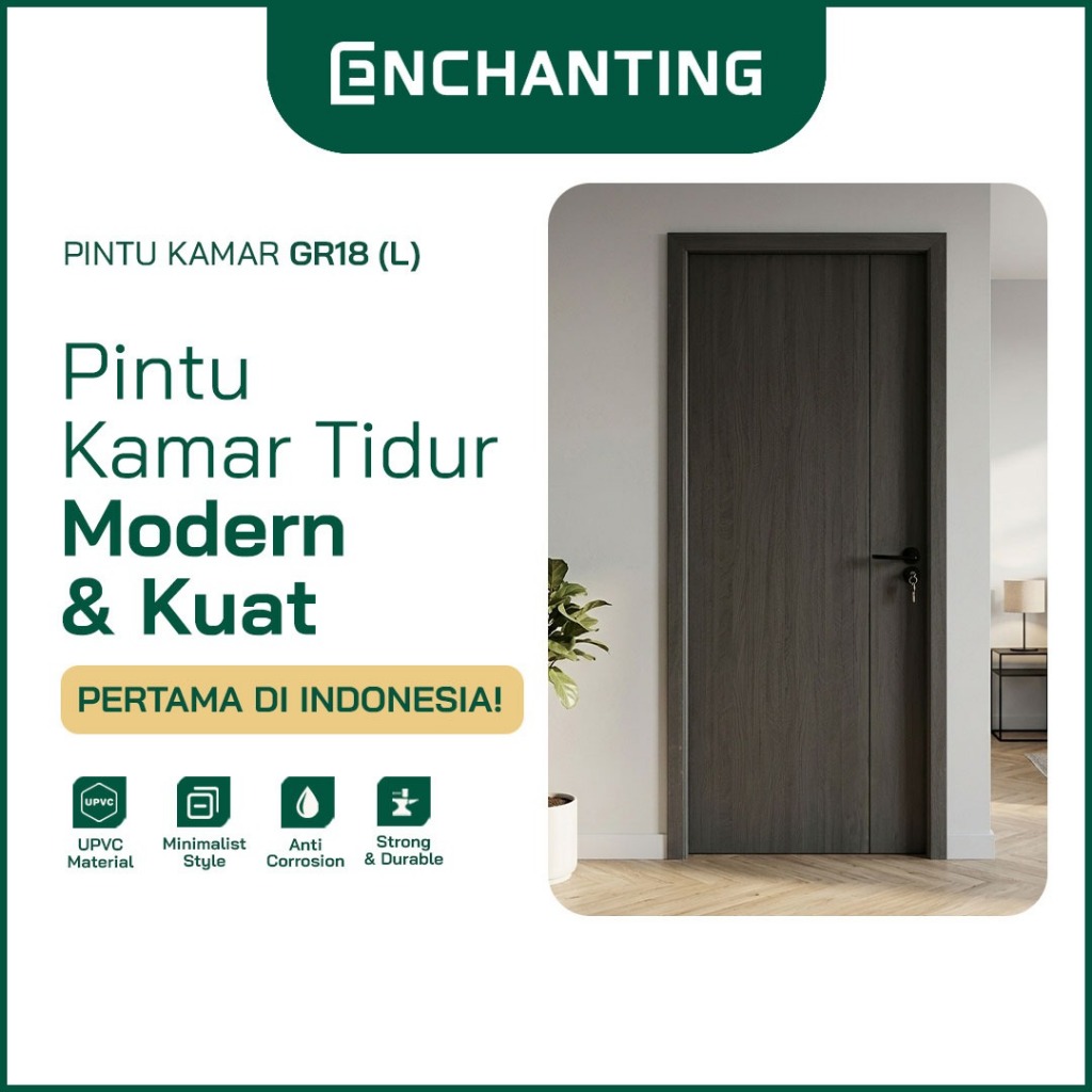 Set Pintu Rumah Aluminium Minimalist Dan Kuat Europe Enchanting