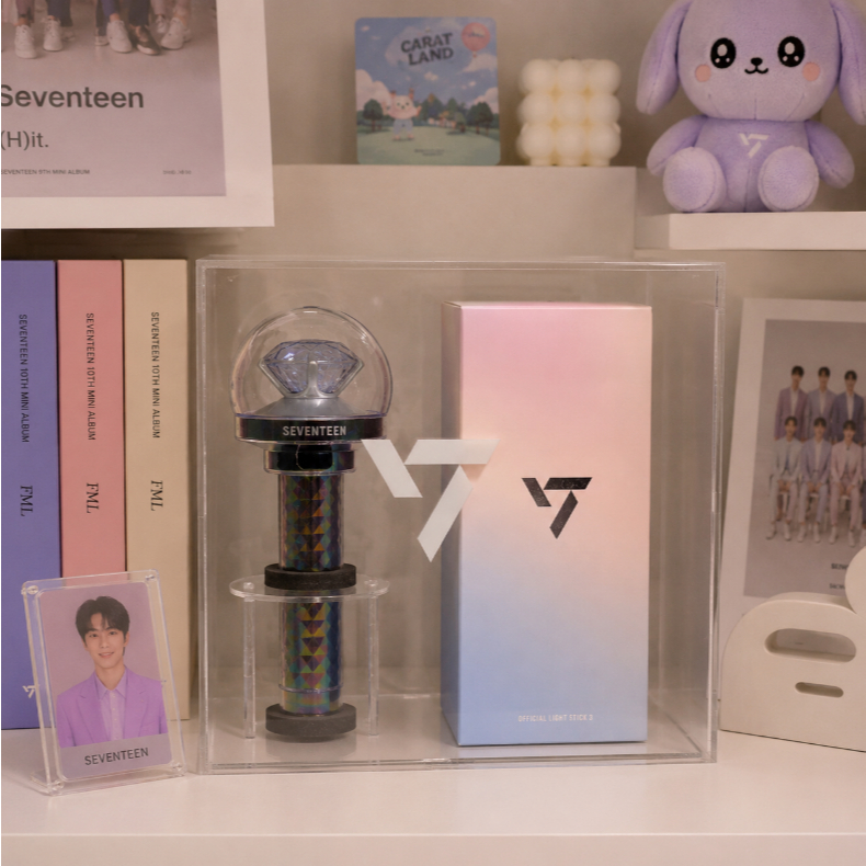 Jual Box Lightstick SEVENTEEN Versi 3 x Kardus / Rak Lightstick Akrilik ...