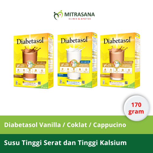Diabetasol Vita Digest Vanilla/Coklat/Cappuccino 170gr