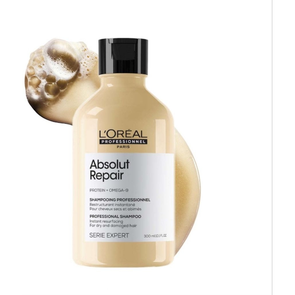 Loreal Serie Expert Gold Quinoa Absolut Repair Shampoo 300 ml