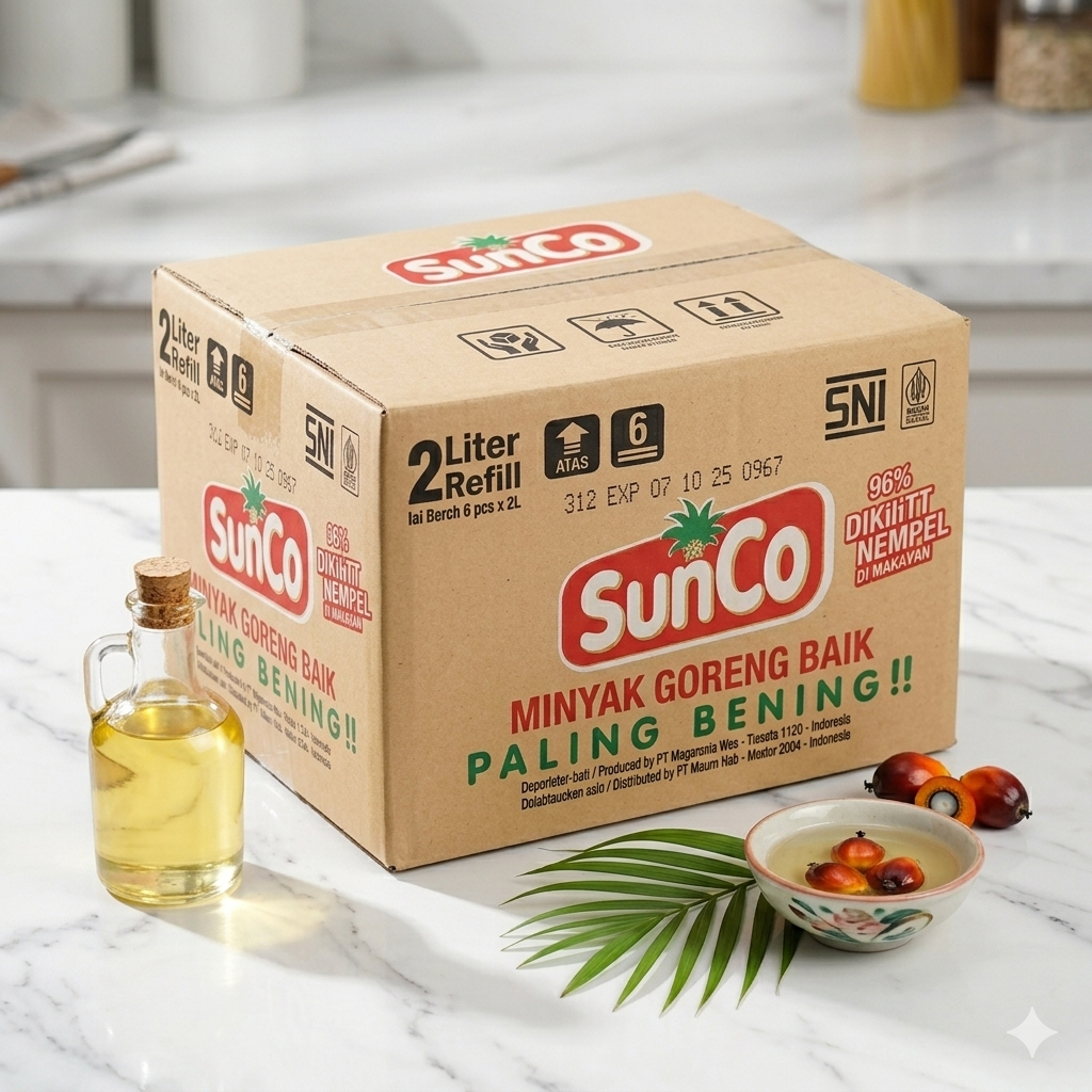 Jual [Best Seller] Instan Minyak Goreng Sunco 2Lt - 1 Dus - Langsung ...