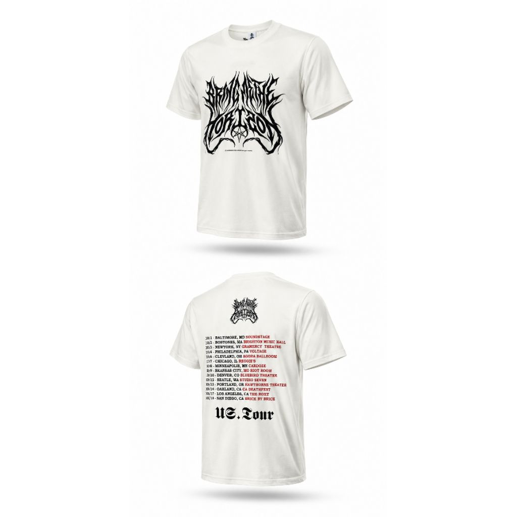 Jual COD KAOS T SHIRT BAND BOTLEG BMTH TAG MERCHON INTERNATIONAL SIZE ...