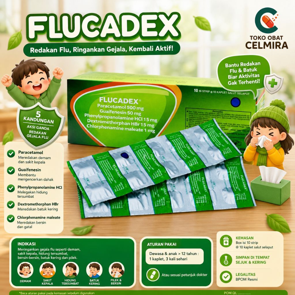 Jual Flucadex Terlengkap & Harga Terbaru Juni 2026 | Shopee Indonesia