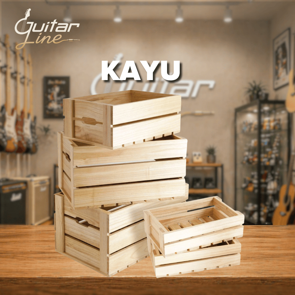 Jual PACKING KAYU KEAMANAN EXTRA Guitar Line | Shopee Indonesia