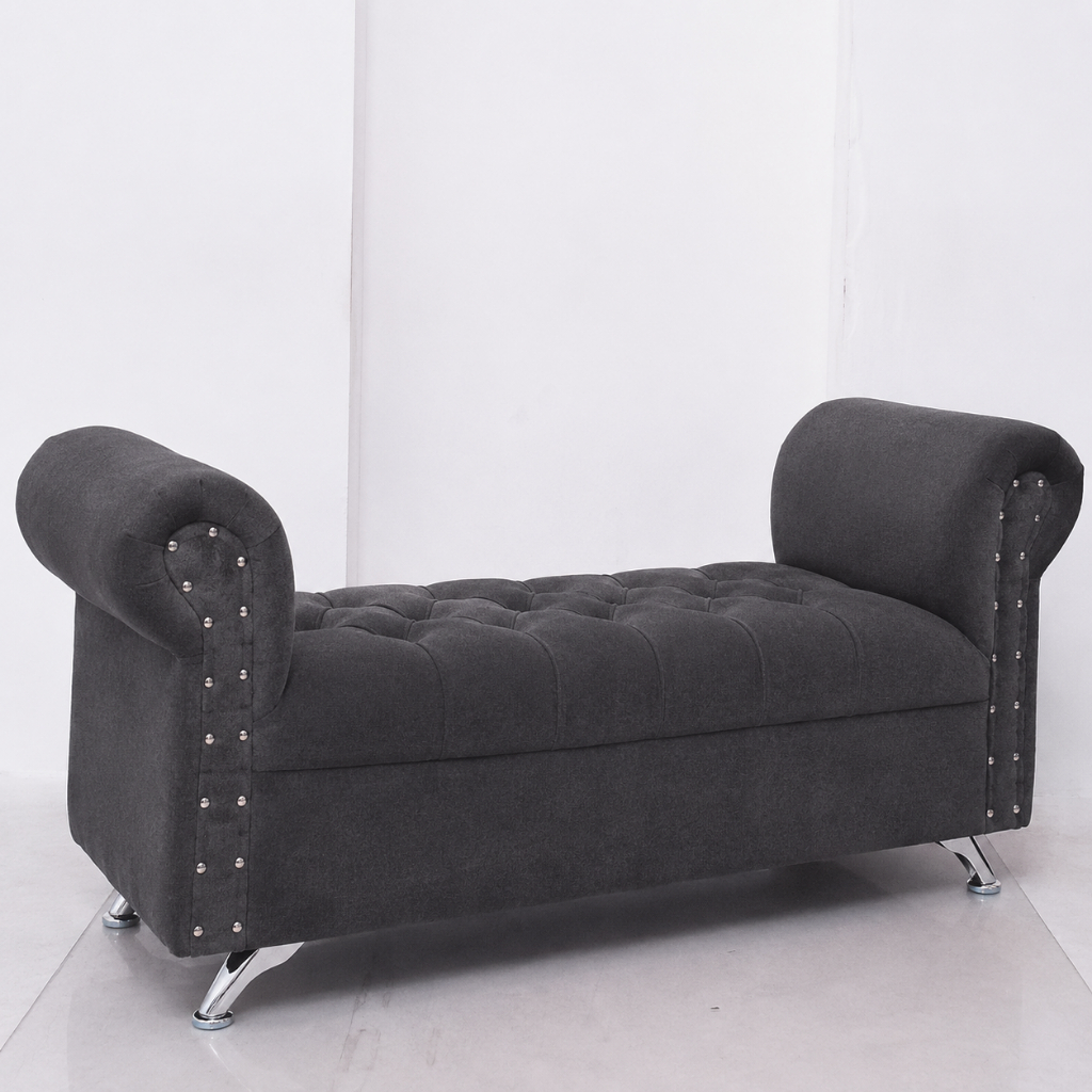 Jual Sofa Santai Mewah Minimalis Bench Tangan, Sofa Puff Bulat ...