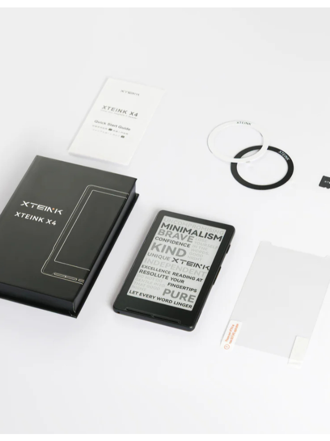 Jual Xteink X4 Portable eReader 4.3 Inch Free 16GB MicroSD E-Ink ...