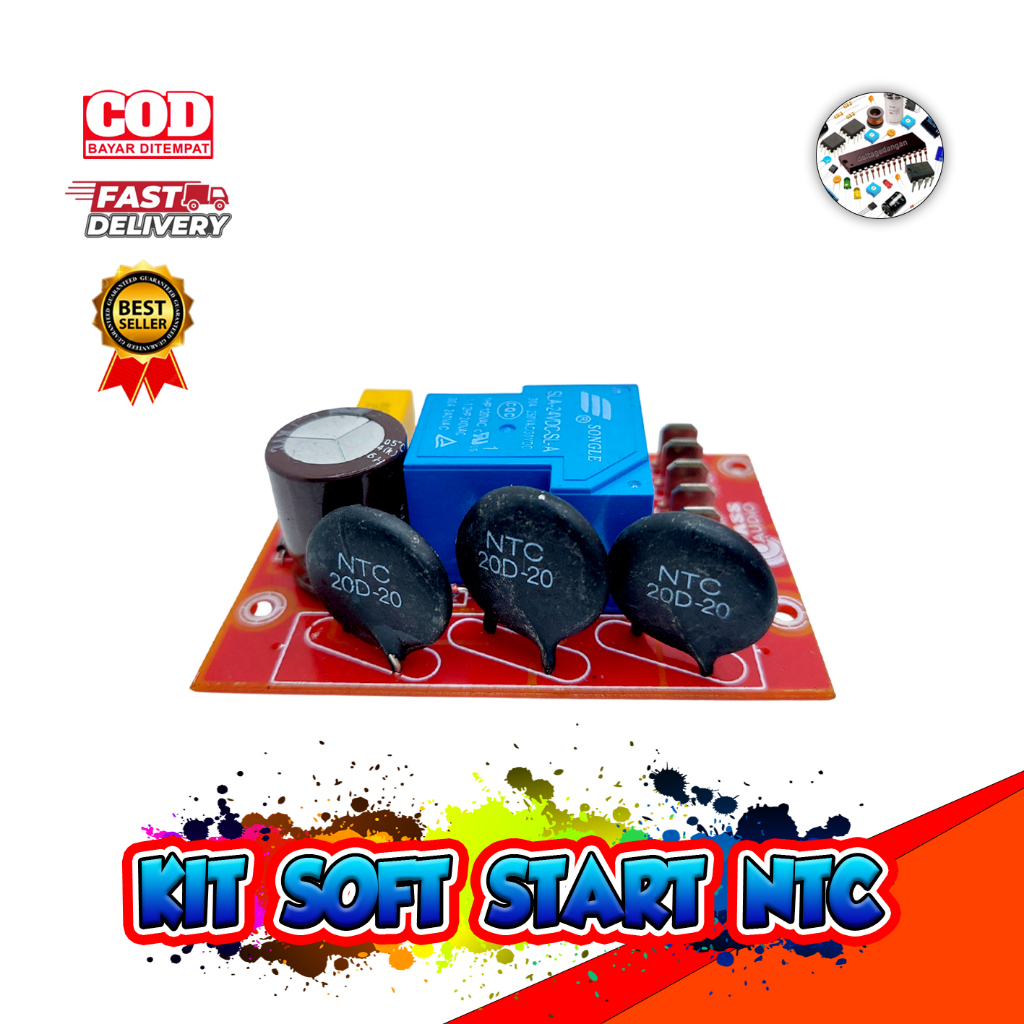 Jual KIT SOFT START AUDIO DOBEL RELAY + NTC JUMBO PREMIUM . SOFTSTART ...