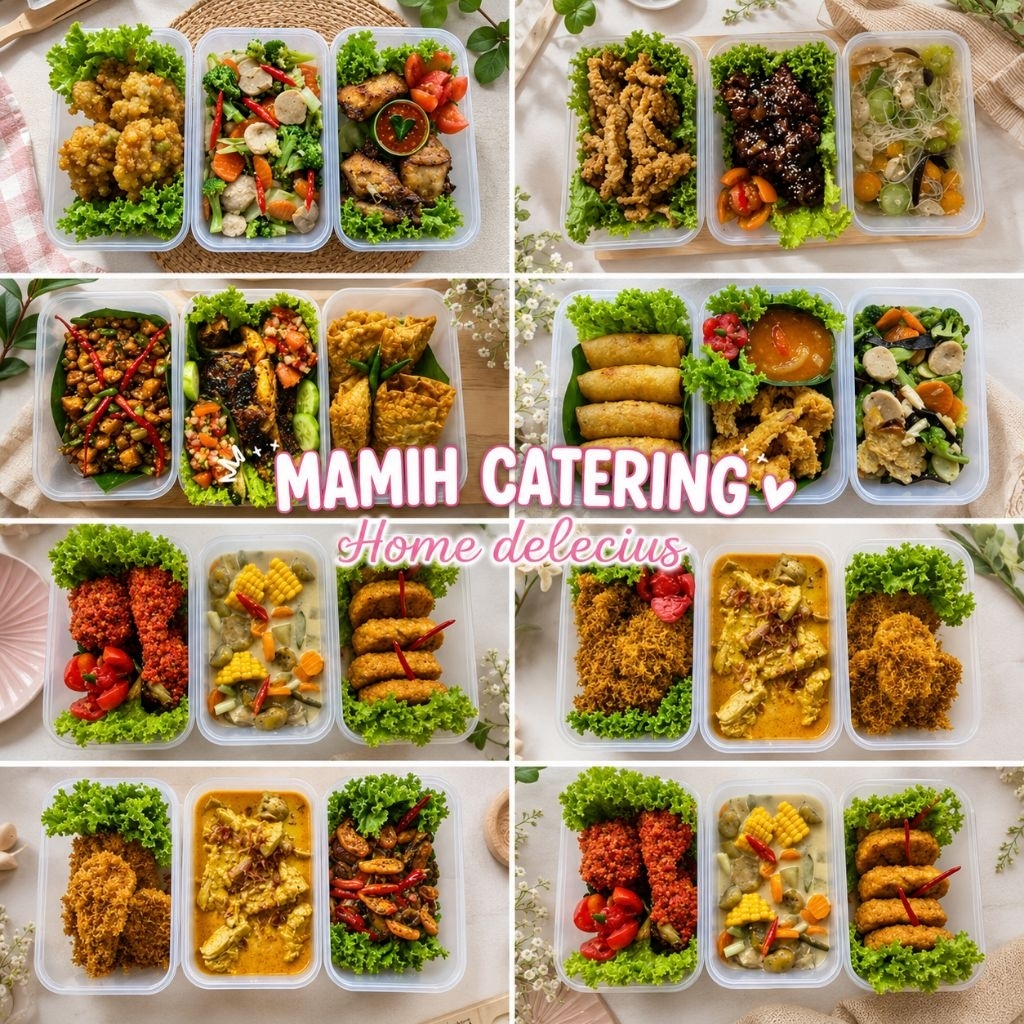 Jual CATERING 14 HARI PROMO 1 Paket 4 porsi utk 4 orang/Catering harian ...