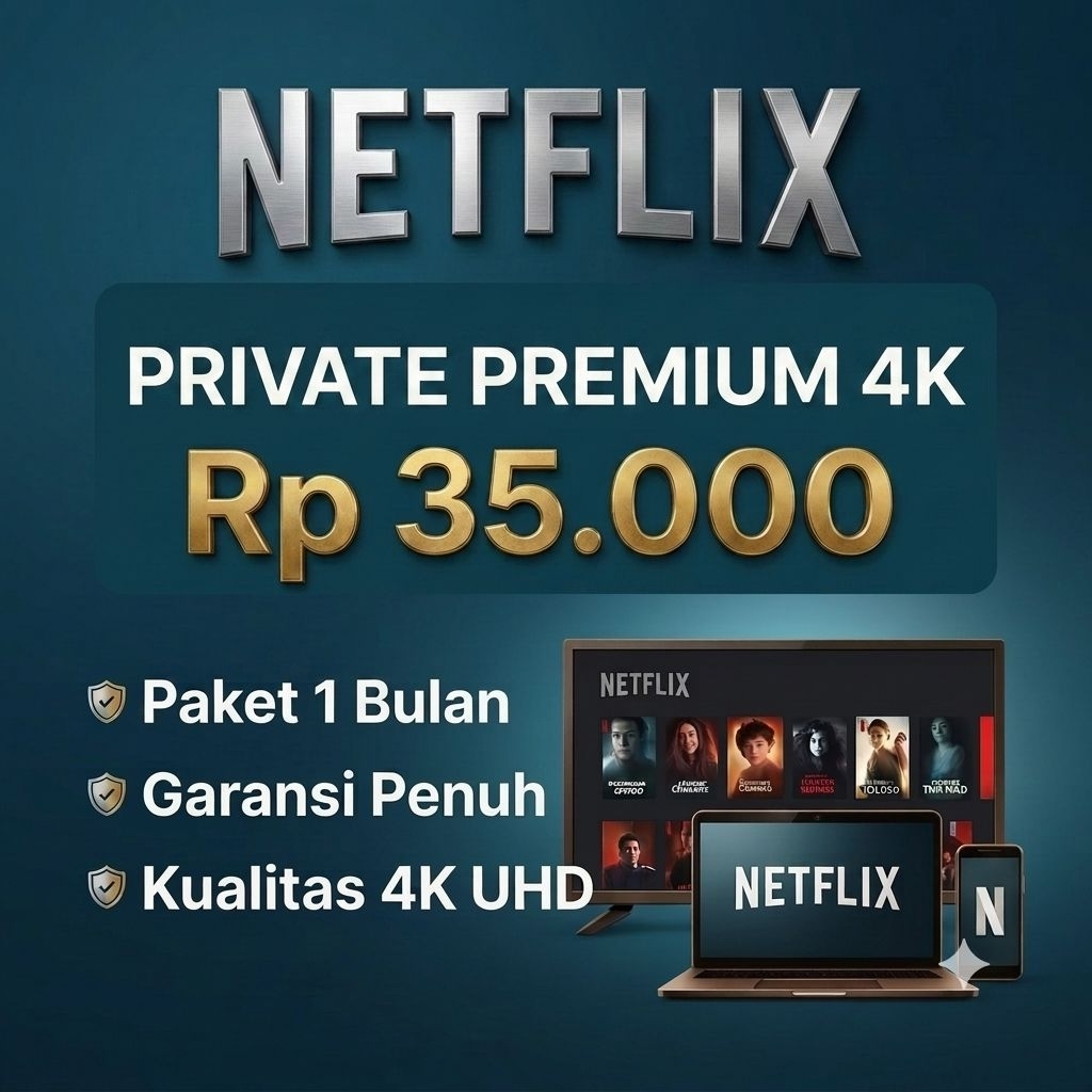 Jual Paket Netflix Terlengkap & Harga Terbaru Agustus 2026 | Shopee ...