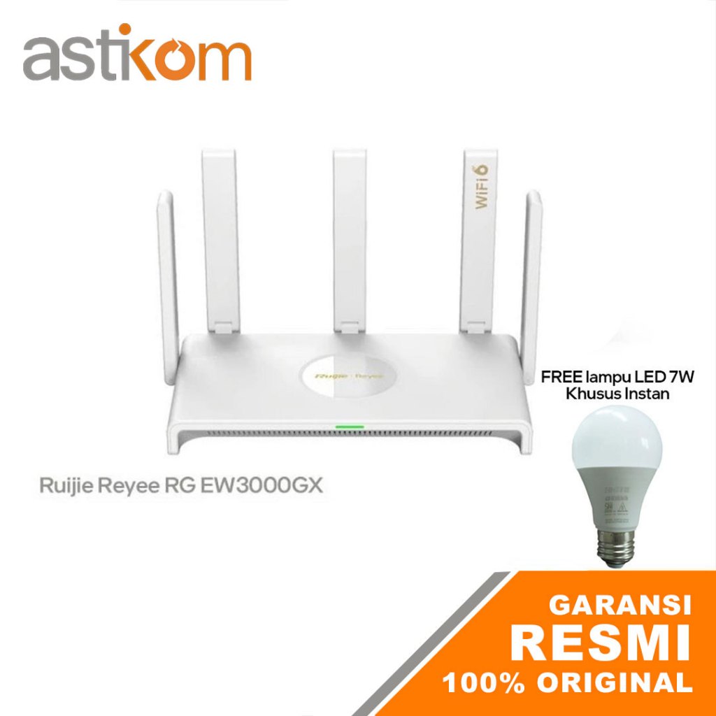 Jual Ruijie Reyee RG EW3000GX AX3000 Wi-Fi 6 Dual-band Gigabit Mesh ...
